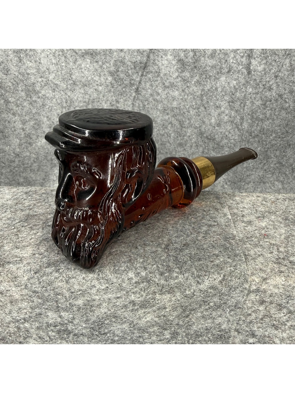 Vintage Avon Collectors Pipe Decanter Full Deep Woods After Shave 70’s 182